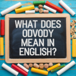 What Does Odvody Mean in English