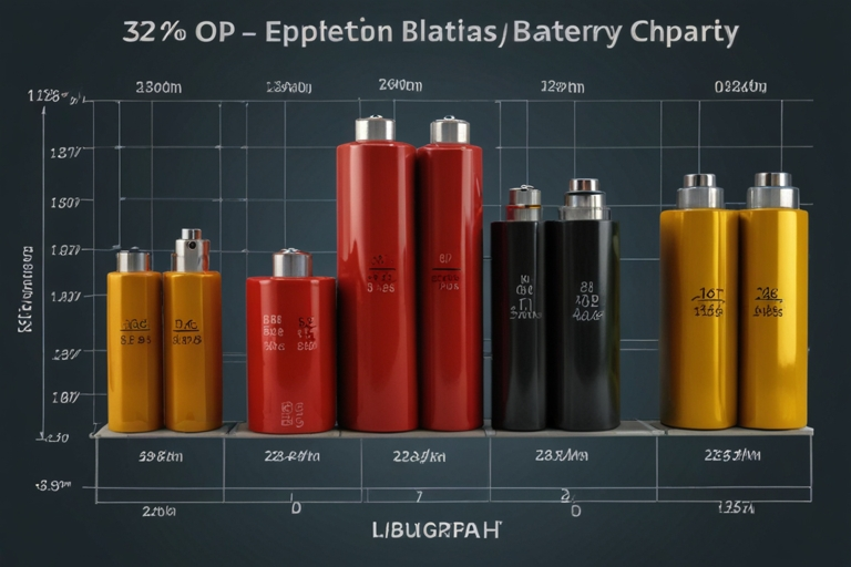 3.2 Volt 320Ah LiFePO4 Battery Capacity Chart