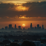 What Color Would Sunrise Be in a Heavily Polluted Sky